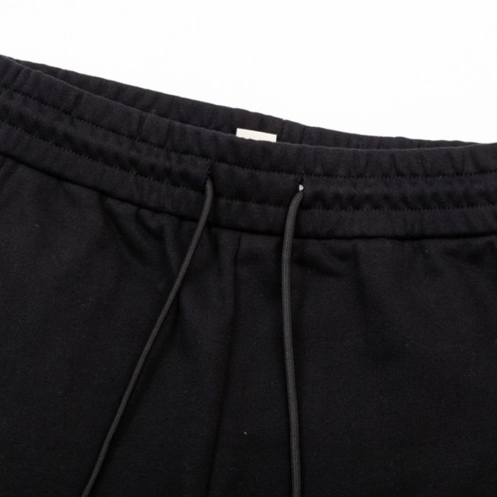 Shorts Gucci Black Monogram Side-Pocket GC094 - Image 6