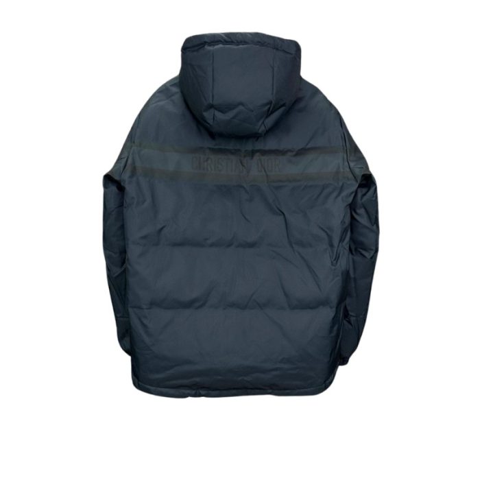 Jacket Christian Dior Monogram Hooded Puffer DO066 - Image 5