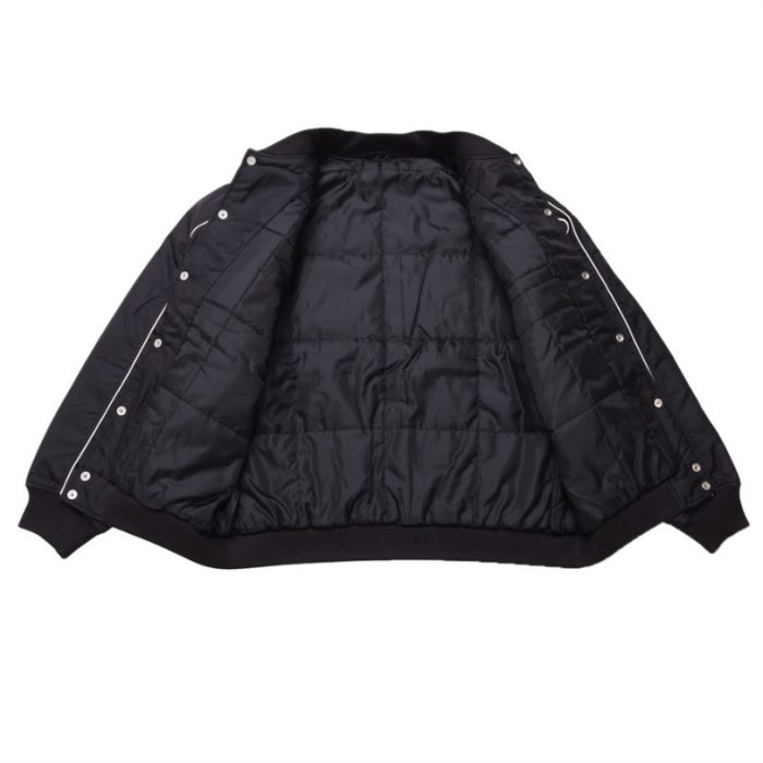 Jacket Supreme NY Varsity Bomber Black SP065 - Image 4