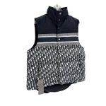 Dior Logo Puffer Vest DO041 - Image 2
