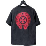 T-shirt Chrome Hearts Cross Graphic Print CH070 - Image 2