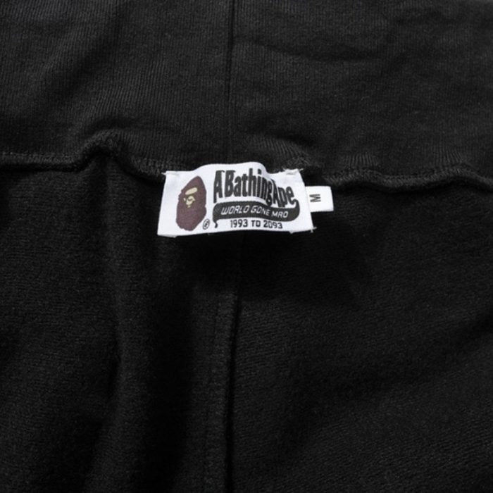 Sweatpants BAPE Ape Head Black BP40 - Image 9