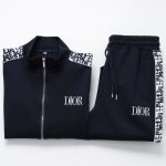 Set Dior Monogram Track Jacket and Pants DO069 - Image 4