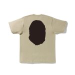T-shirt BAPE Classic Ape Head Khaki BP075 - Image 2