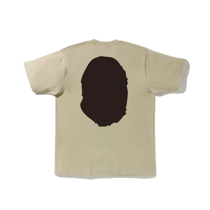 T-shirt BAPE Classic Ape Head Khaki BP075 - Image 2