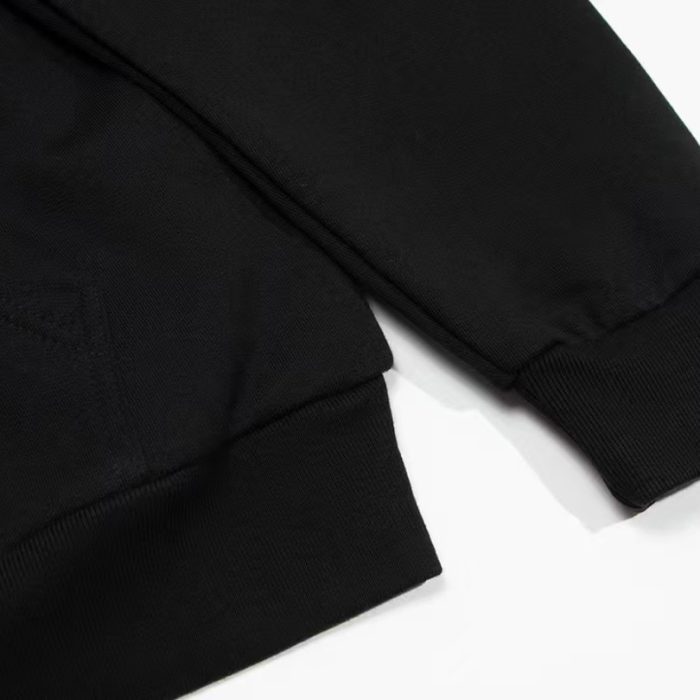 Hoodie Balenciaga Black Logo Print BL064 - Image 6