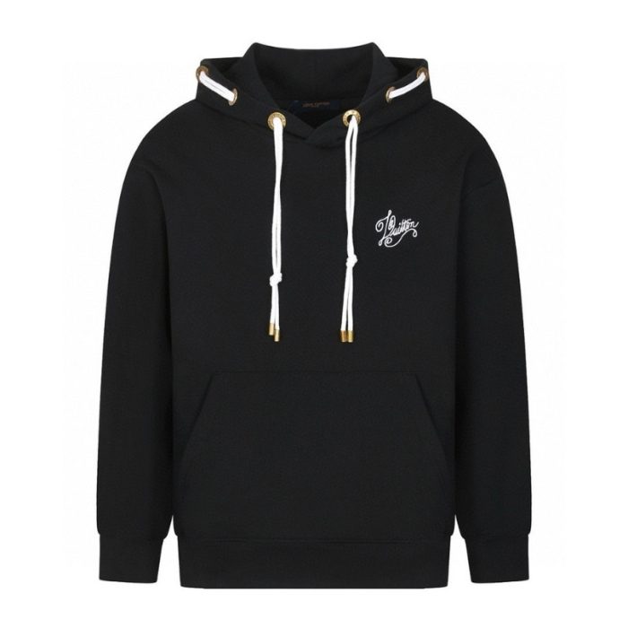 Hoodie Louis Vuitton LV Logo LV055 - Image 2