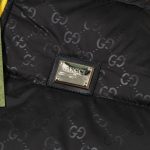 Jacket Puffer Gucci GG Monogram Hooded GC111 - Image 7