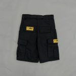 Shorts Cargo Corteiz Guerillaz Black Edition CZ005 - Image 4