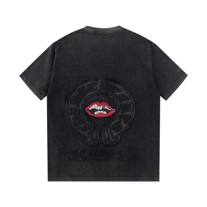 T-shirt Chrome Hearts Lips New York CH040 - Image 2