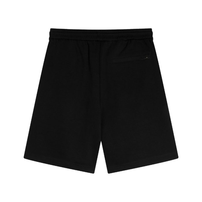 Shorts Prada Logo Patch Black PD012 - Image 2