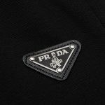 Shorts Prada Logo Patch Black PD012 - Image 4