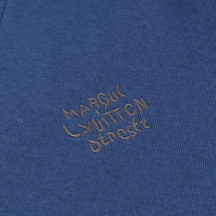 Hoodie Louis Vuitton Zip-Up Blue Edition LV048 - Image 4