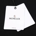T-shirt Moncler Black Embroidered Logo Tee MCL005 - Image 7