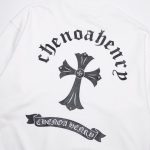 Sweatshirt Chrome Hearts Cross Print White CH050 - Image 6