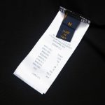 T-shirt Louis Vuitton Rope Logo Black LV026 - Image 10