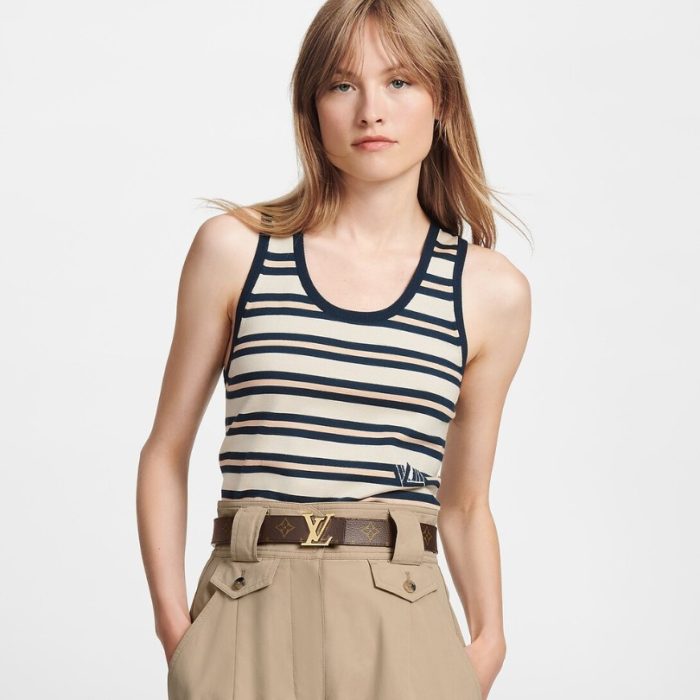 LV Initiales 30mm Belt Brown - Image 6