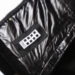 Jacket Puffer Moncler with Logo Trim Hood MCL019 - Image 9