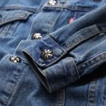 Denim Jacket Chrome Hearts Cross Patch CH052 - Image 12