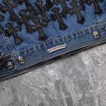 Denim Jacket Chrome Hearts Cross Patch CH052 - Image 15