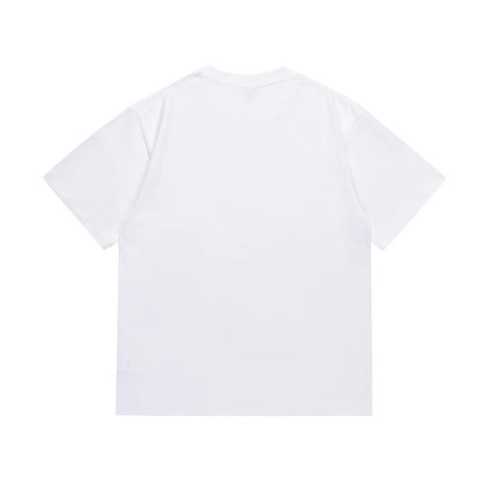 T-shirt BAPE Heart Ape Head Rose White BP054 - Image 2