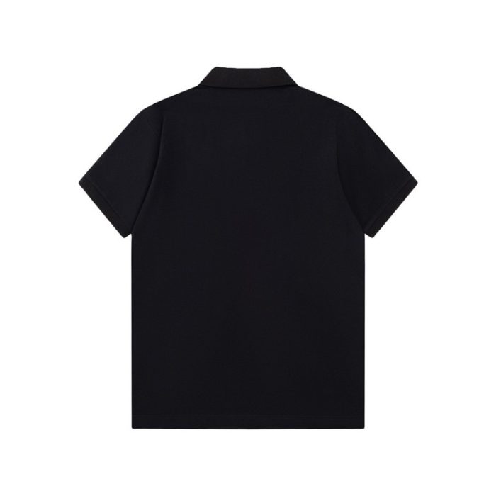 Polo Gucci Vertical Stripe Logo GC118 - Image 4