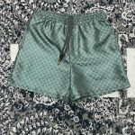 Set Louis Vuitton LV Monogram Shirt & Shorts LV079 - Image 4