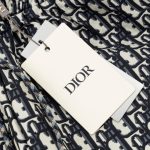 Shorts Dior Monogram Navy Side Stripes DO060 - Image 9
