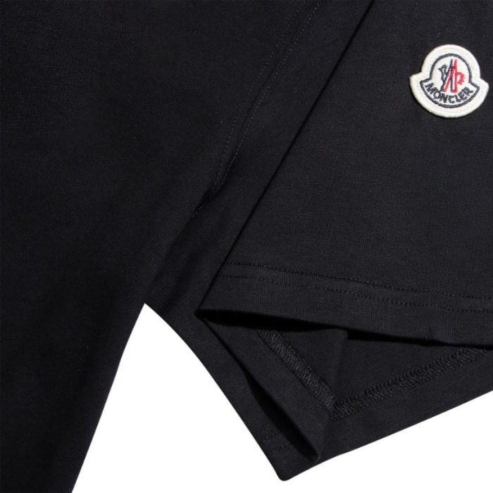 T-shirt Moncler Black Logo MCL029 - Image 6