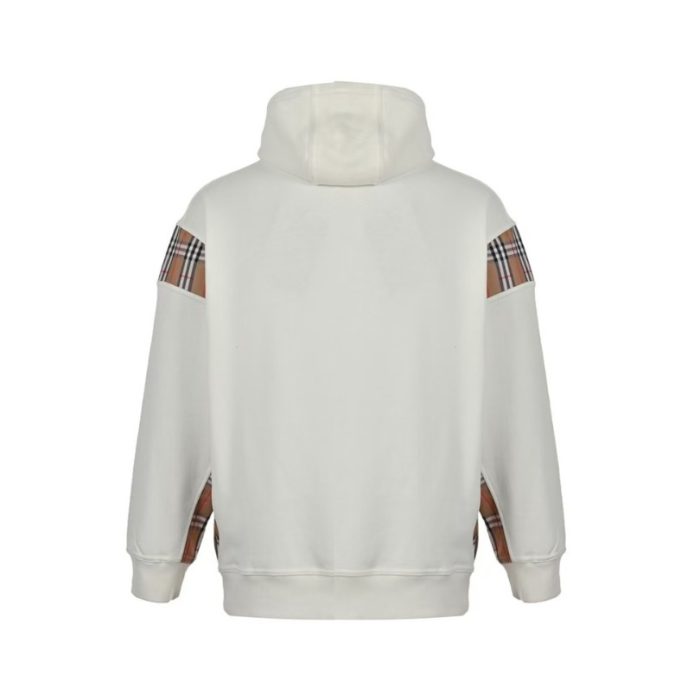 Hoodie Plaid-Detail Burberry BY003 - Image 5
