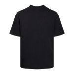T-shirt Prada Milano Black Graphic Logo PD033 - Image 2