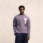 Sweater Ami Paris Ami de Coeur crew neck AMP001 - Image 5