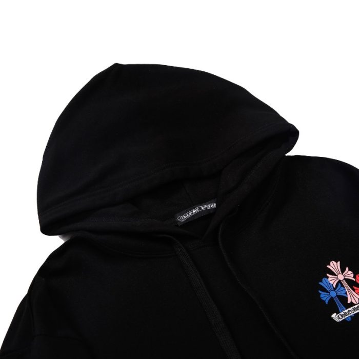 Hoodie Chrome Hearts Colorful Crosses Design CH076 - Image 11