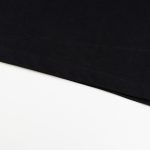 T-shirt Dior Black Distressed Logo Couture DO065 - Image 6