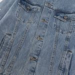 Denim Jacket Chrome Hearts Cross Design CH068 - Image 5