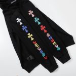 Hoodie Chrome Hearts Multicolor Cross Logo CH079 - Image 10