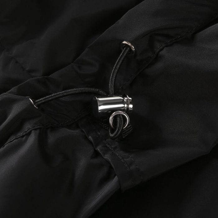 Jacket Prada Triangle Logo Black PD024 - Image 10