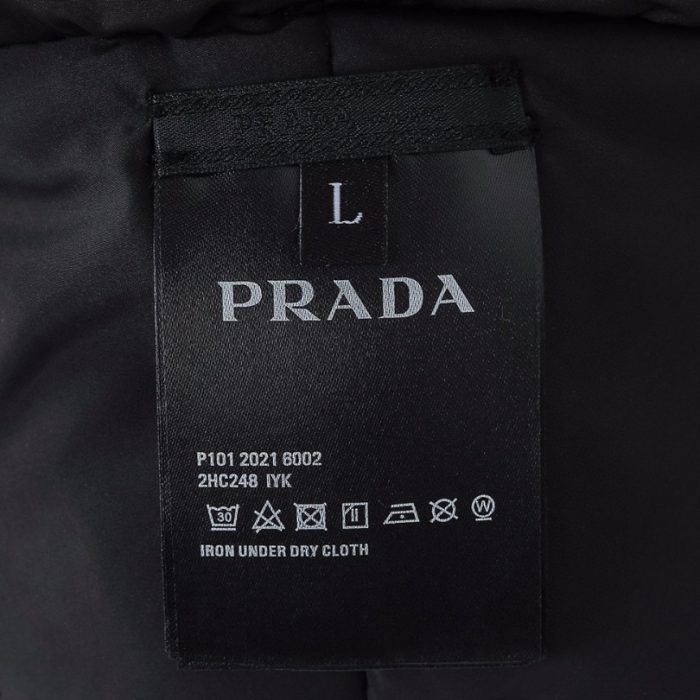 Bucket Hat Prada Milano Black Nylon PD029 - Image 8