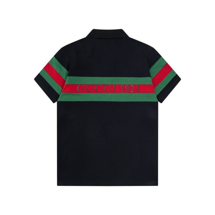 Polo Gucci 1921 Stripe Logo GC117 - Image 4