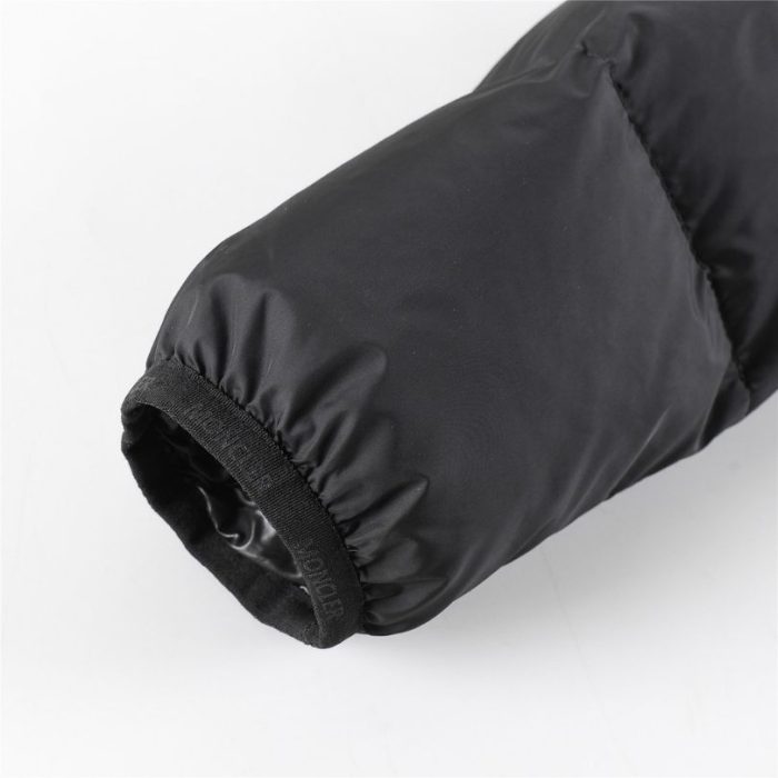 Jacket Puffer Moncler Hooded Black MCL017 - Image 7
