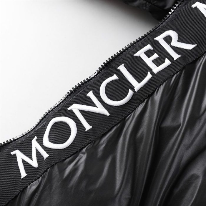 Jacket Puffer Moncler Hooded Black MCL017 - Image 6