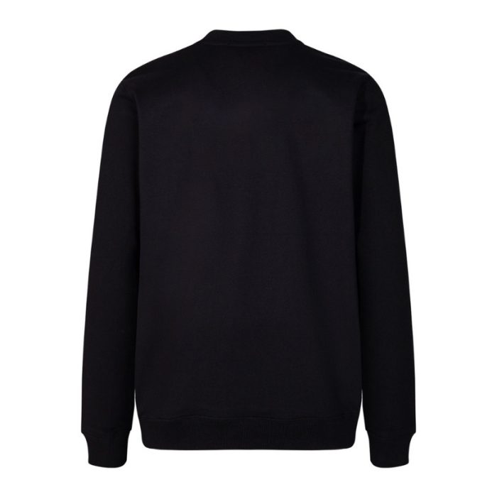 Sweatshirt Prada Deer Embroidery Black PD022 - Image 2