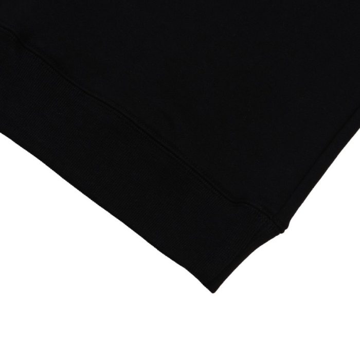 Sweatshirt Prada Deer Embroidery Black PD022 - Image 5