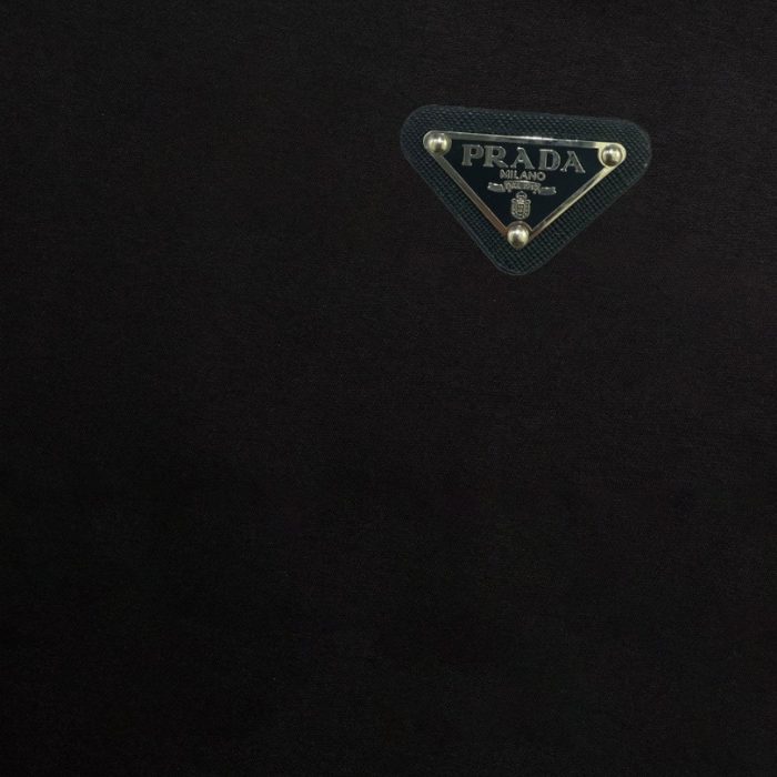 T-shirt Prada Black Men's PD043 - Image 4