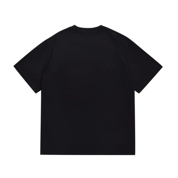 T-shirt BAPE Heart Ape Head Rose Black BP053 - Image 2