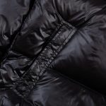 Jacket Puffer Moncler Black with Hood MCL013 - Image 6