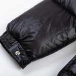 Jacket Puffer Moncler Black with Hood MCL013 - Image 12