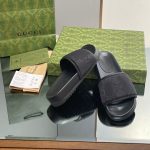 Slides Gucci GG Black GC138 - Image 2