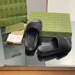 Slides Gucci GG Black GC138 - Image 7
