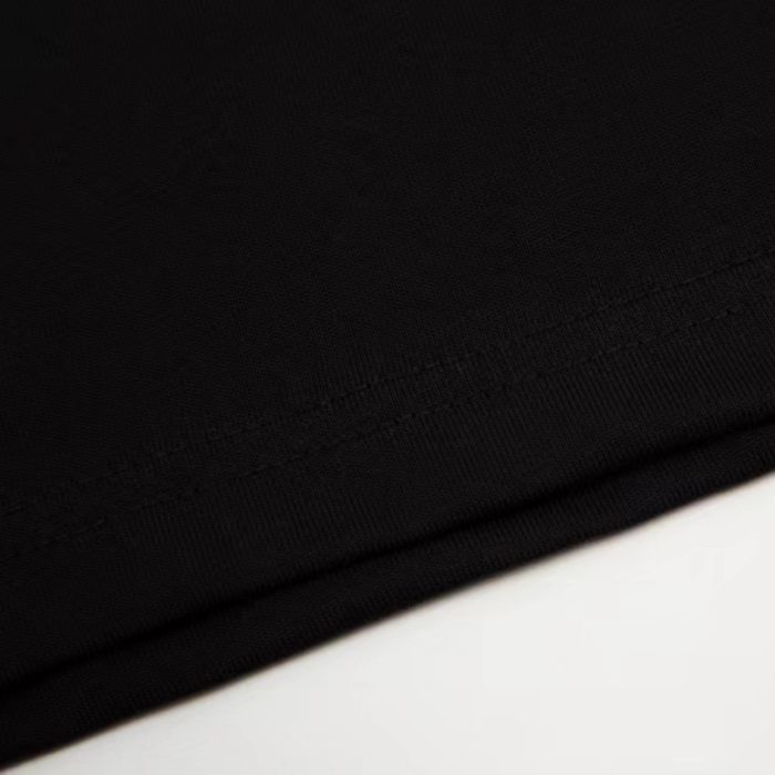 T-shirt Balenciaga BB Pixel Logo Black BL068 - Image 6